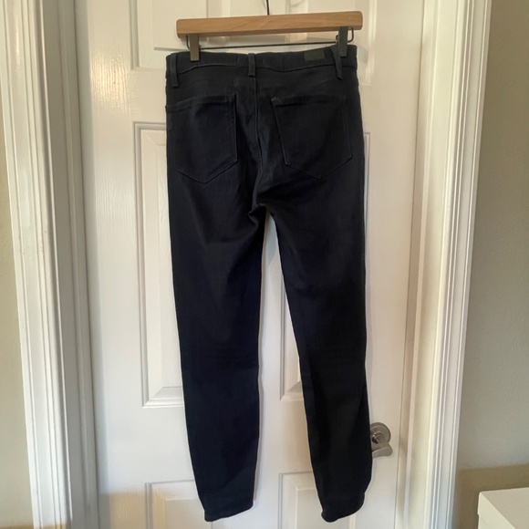 PAIGE Muse High Rise Jeans in Lana Dark Wash, Sz 28 - Picture 4 of 14